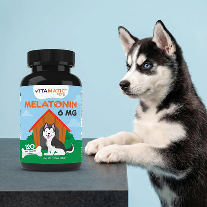 MELATONIN FOR PETS 6MG 120TABS