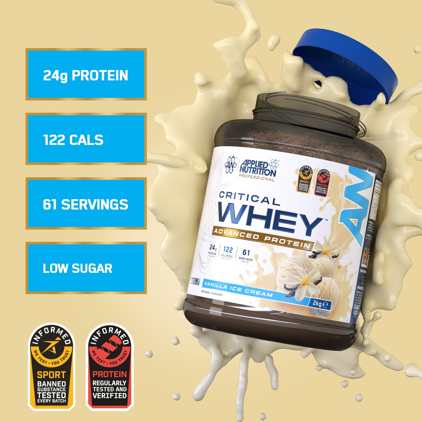 CRITICAL WHEY 2KG NEW FORMULA