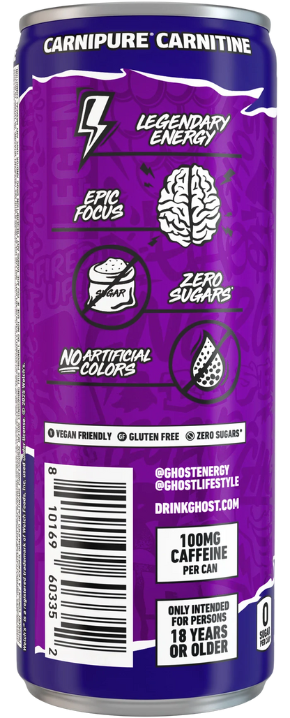 Ghost Energy Drink 500ml Zero Sugar