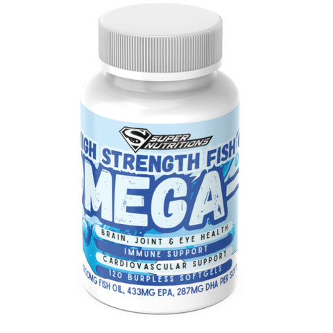 High Strength Fish Oil Omega-3 120 sofgels
