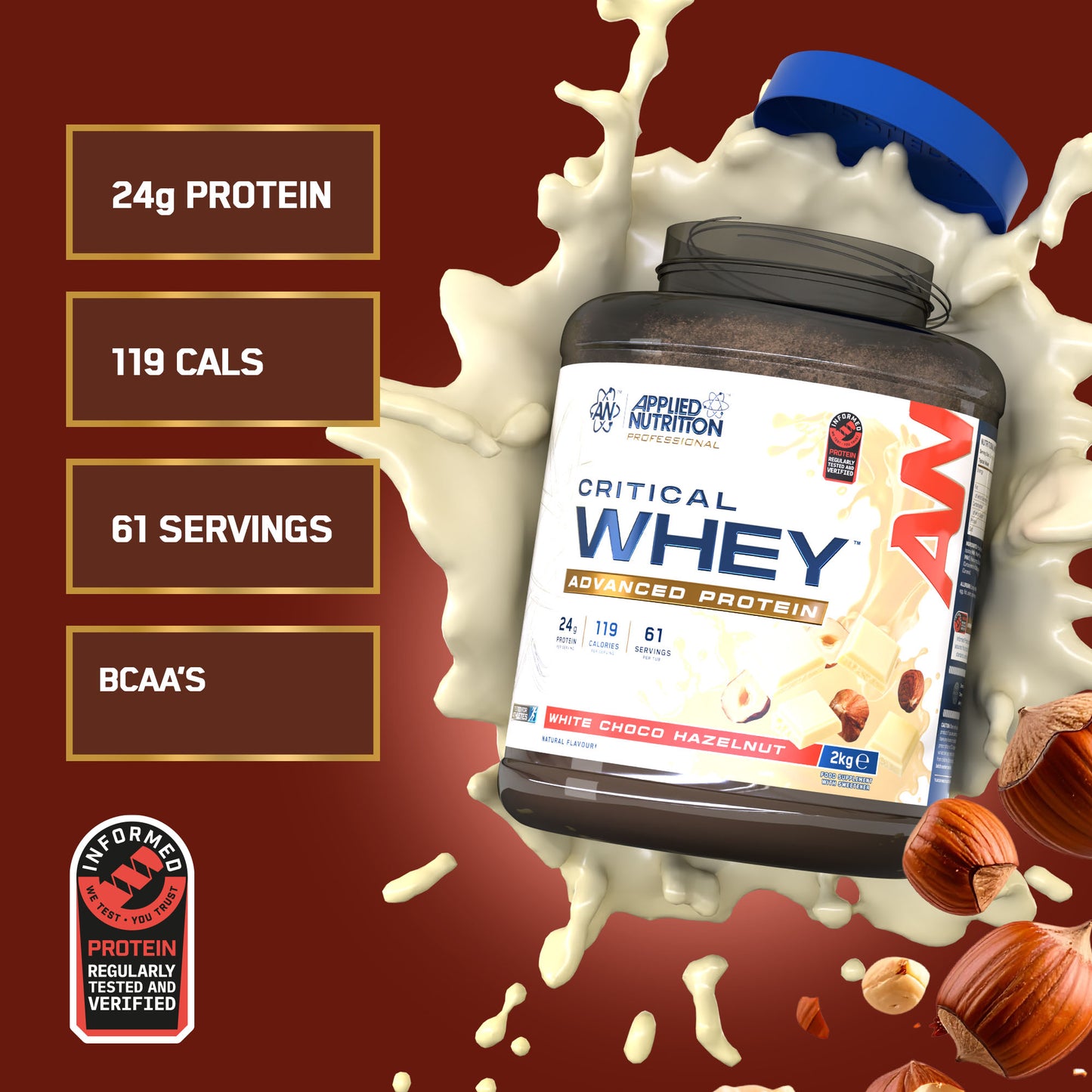 CRITICAL WHEY 2KG NEW FORMULA