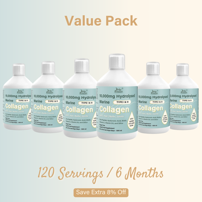 6-IN-1 HYDROLYSED MARINE COLLAGEN 500ML