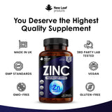ZINC 50MG 120 TABS