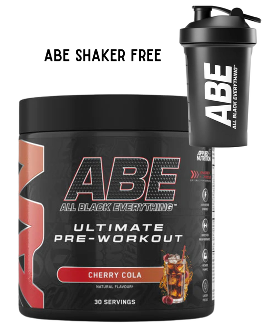 ABE 375G 30 servings Applied Nutrition + ABE shaker free