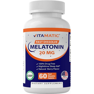 MELATONIN 20 MG 60 TABLETS