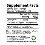 LIQUID CHLOROPHYLL 120 SERVINGS 60ML