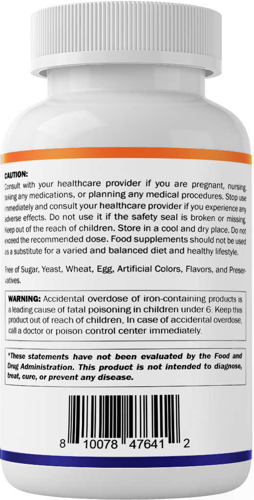 Vitamatic Carbonyl Iron 65mg with Vitamin C - 120 Tablets