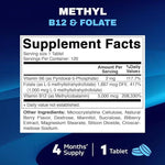 METHYL B12 & FOLATE 120 TABLETS