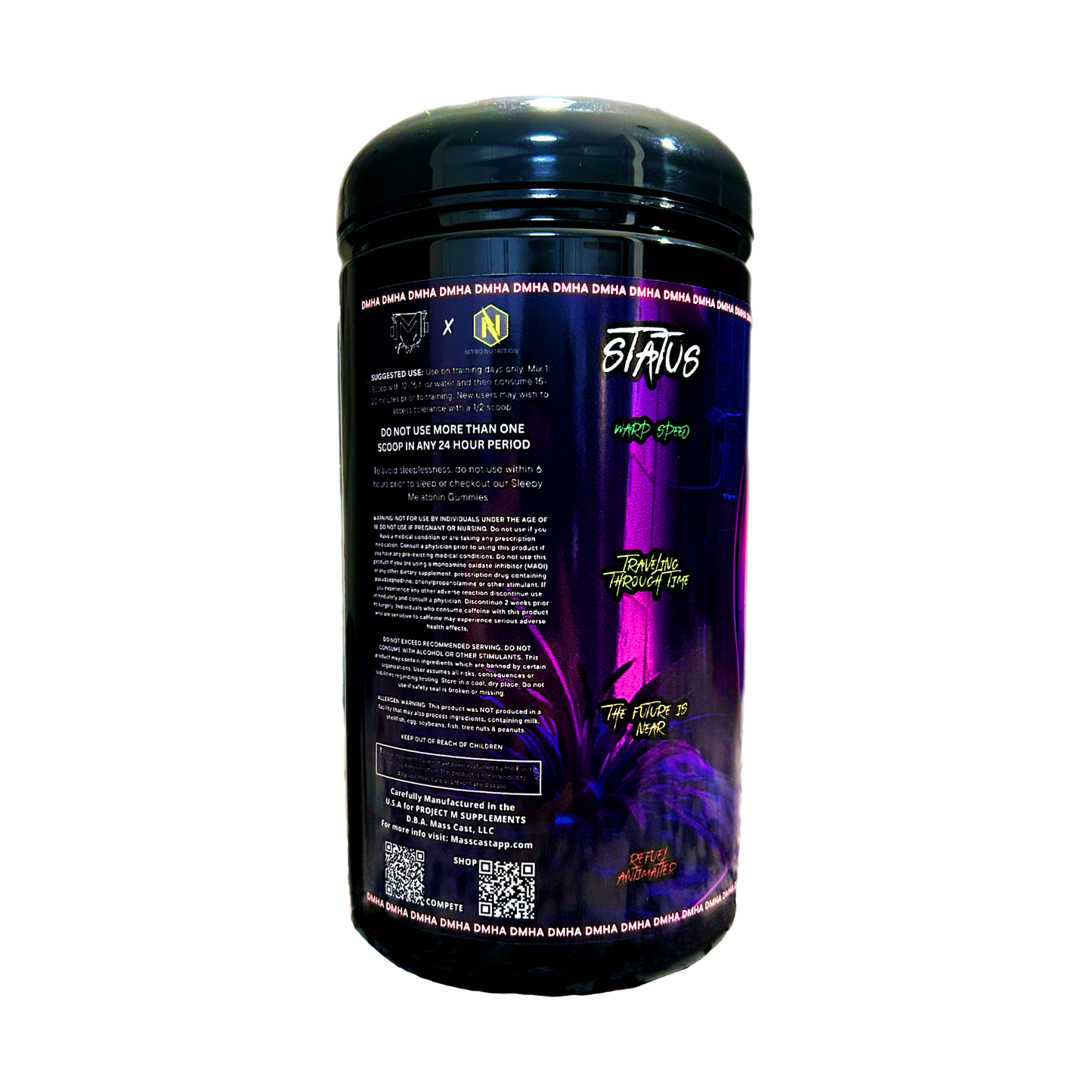 Speed Force Extreme Pump Mid Stim Pre-Workout by Project M