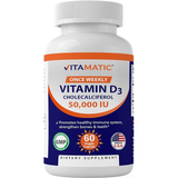 VITAMIN D3 50000IU 60 VEGGIE TABLETS
