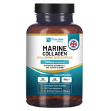 Marine Collagen with Hyaluronic Acid 1100mg - 90 Capsules Bo