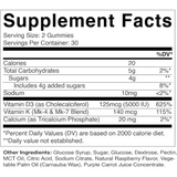 VITAMIN D3 K2 60 VEGAN GUMMIES