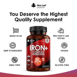 IRON + COMPLEX 180 TABS