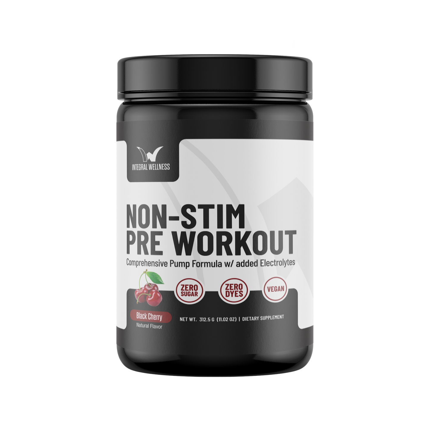 Non-Stim Pre-Workout - Pump, Hydration and Focus - 25 servings