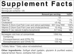 NORWEGIAN COD LIVER OIL 1250MG 120TABS