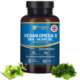 Prowise Vegan Omega-3 DHA from Algae Oil | 60 Softgels with