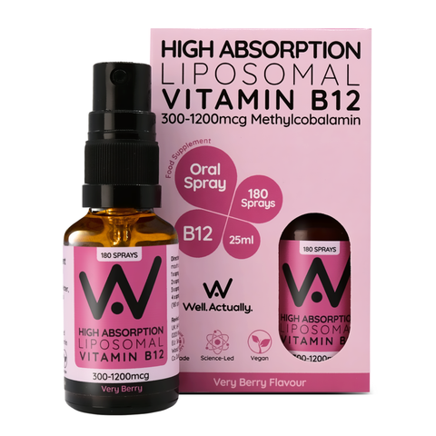 Vitamin B12 (1200mcg) Liposomal Spray Very Berry