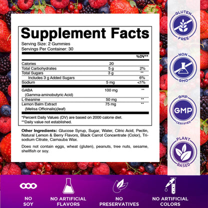 Stress Relief Gummies - 60 Gummies