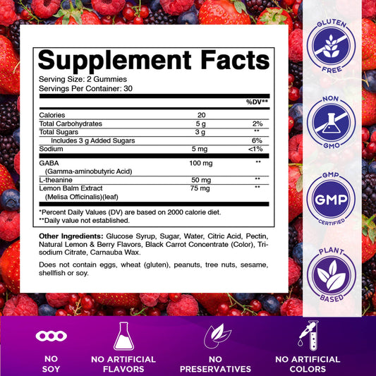 Stress Relief Gummies - 60 Gummies