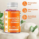 MAGNESIUM CITRATE GUMMIES 600MG PER SERVING 30 SERINGS