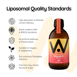 Liposomal Vitamin C (1000mg) Liquid - 300ml - 60 servings