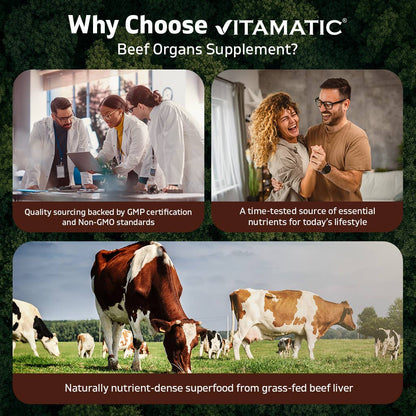 Grass-Fed Beef Intestines + Tripe 180 Capsules