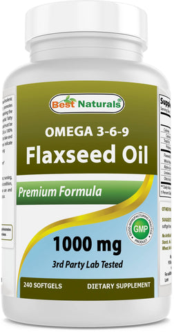 OMEGA 3-6-9 FLAXSEED OIL 240CAPS