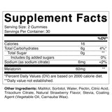 EXTRA STRENGTH MELATONIN 60 MG 60 GUMMIES