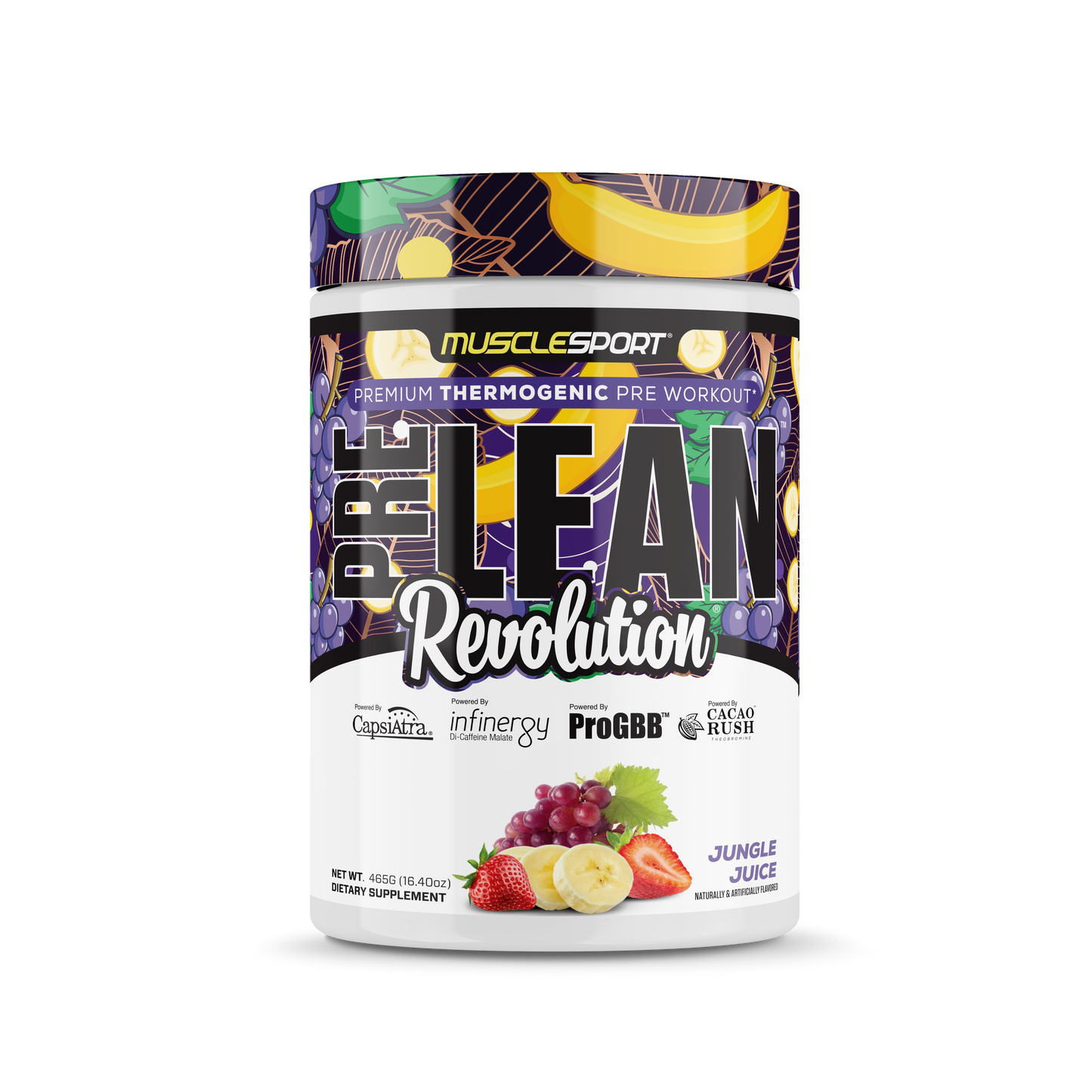 PreLean Revolution Thermogenic Pre-Workout by MuscleSport - 30 Servings