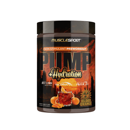 Pump + Hydration Caffeine-Free Pre-Workout by MuscleSport - 40 Servings
