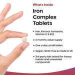 IRON + COMPLEX 180 TABS