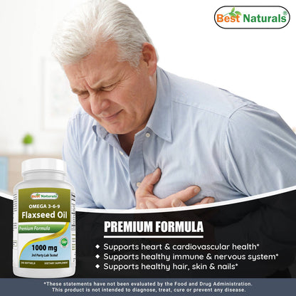 OMEGA 3-6-9 FLAXSEED OIL 240CAPS