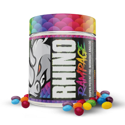 RHINO 210G Rampage™ High Stim pre-workout from USA