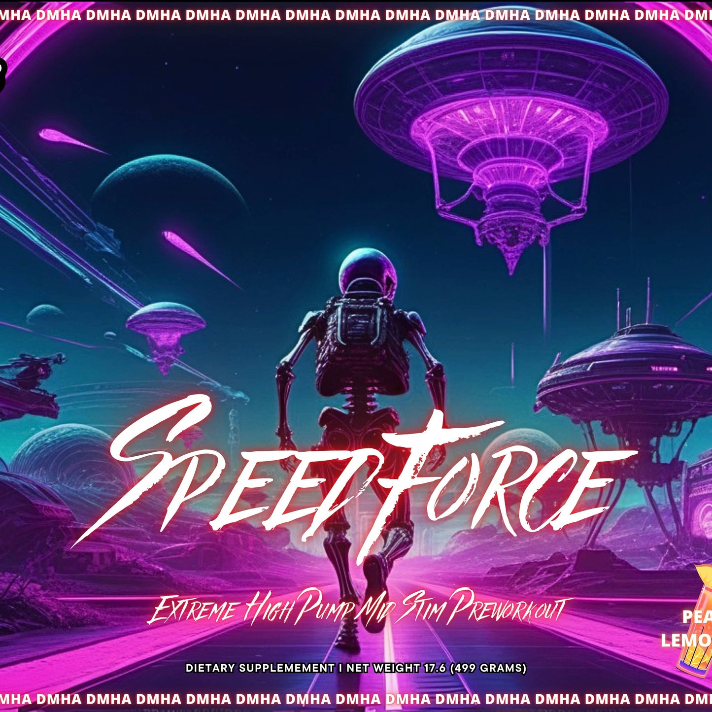 Speed Force Extreme Pump Mid Stim Pre-Workout by Project M