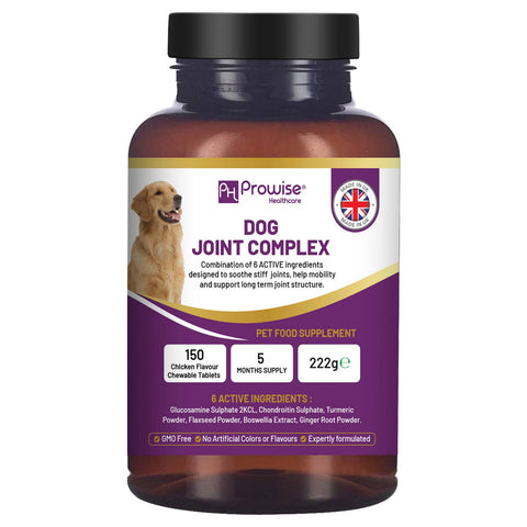 Dog Joint Supplement UK Manufactured I 150 Chicken Flavor Ch