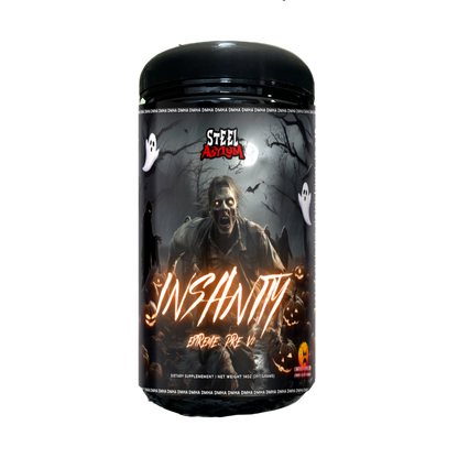 Insanity Preworkout by Steel Asylum 25 servings