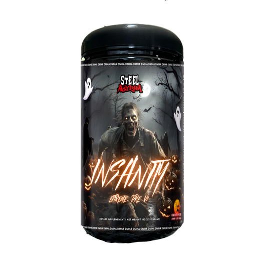 Insanity Preworkout by Steel Asylum 25 servings