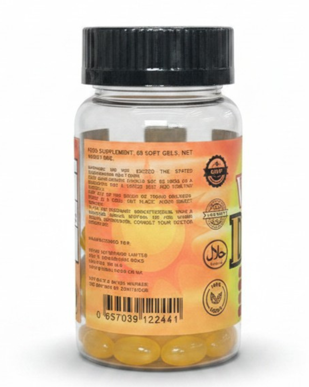 High Strength D3 + K2 (MK-7) 60 Softgels