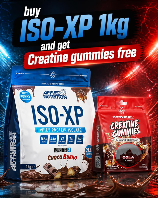 ISO-XP 1KG Isolate Protein Powder + Creatine gummies free