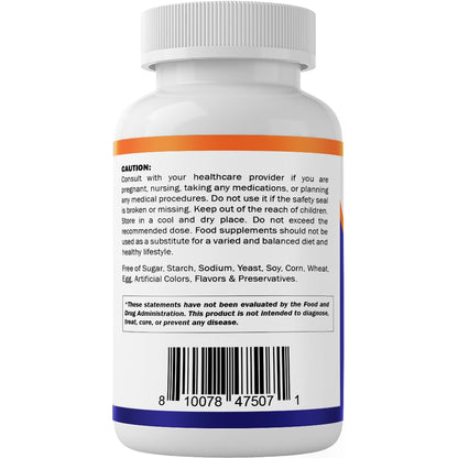 NAC + MILK THISTLE 120 VEGGIE CAPSULES
