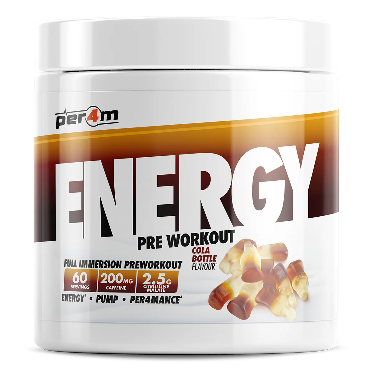 Energy Pre-Workout 60 servings by PER4M
