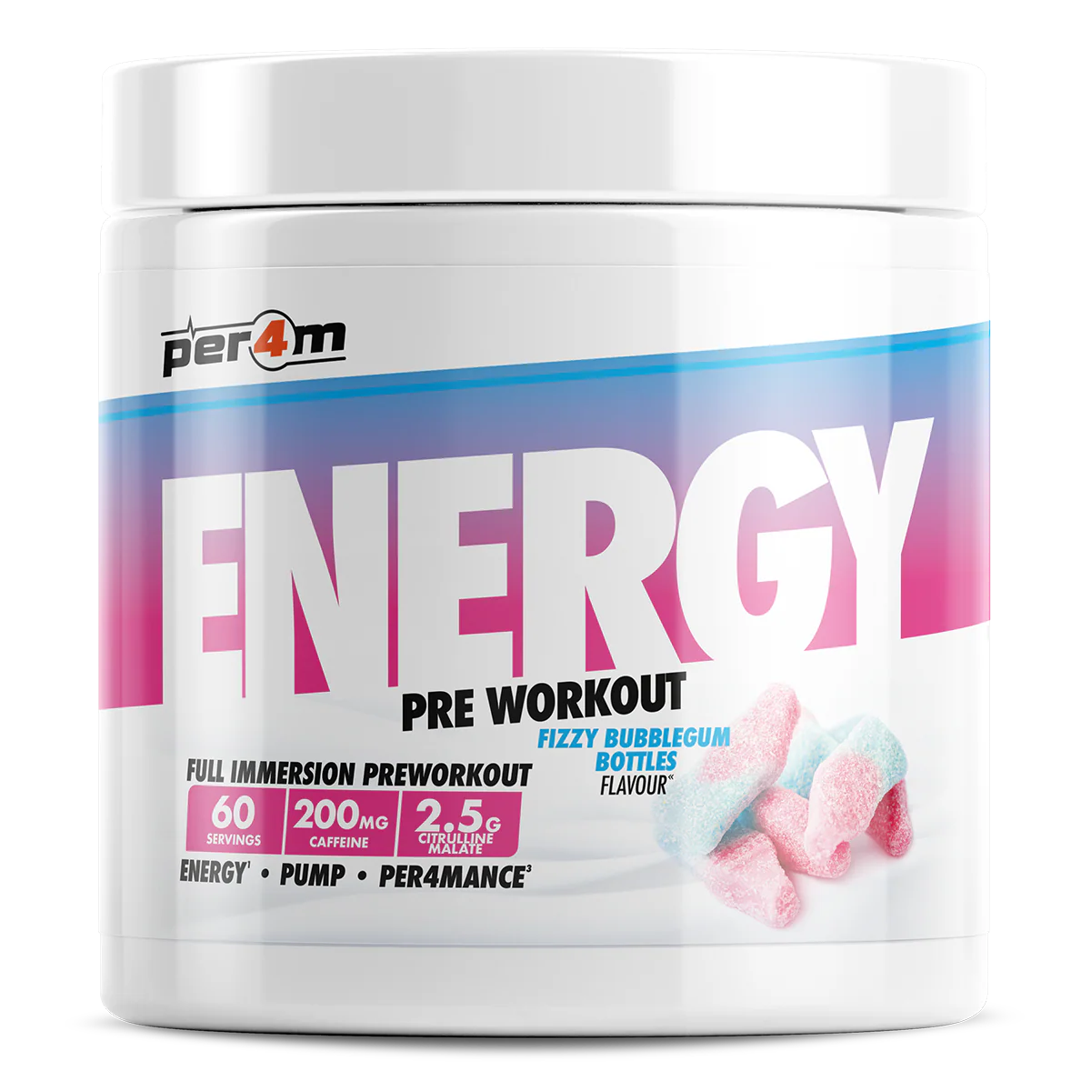 Energy Pre-Workout 60 servings by PER4M