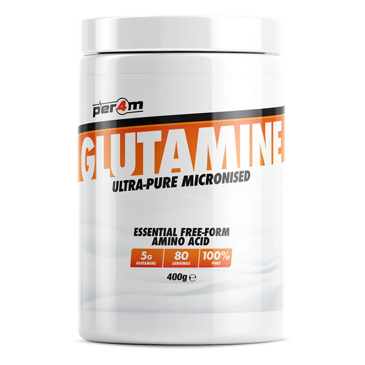 GLUTAMINE ULTRA PURE MICRONISED 400G PER4M