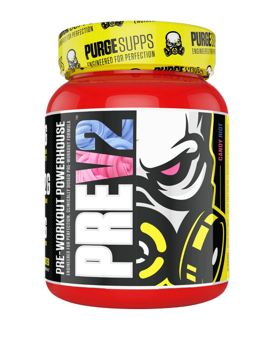 Purge PreV2 Preworkout, NEW Formula, Performance - Preworkout 25 Servings