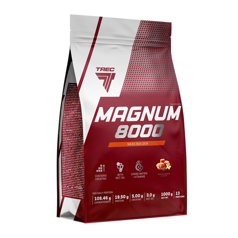 MAGNUM 8000 MASS GAINER 5450G - Delicious Flavors for Optimal Muscle Growth