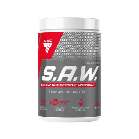 S.A.W. 400G SUPER AGGRESSIVE PRE-WORKOUT