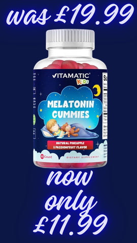 MELATONIN GUMMIES 1MG SUGAR FREE 90 GUMMIES for kids