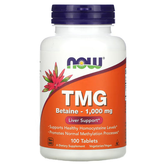 TMG BETAINE 1.000MG 100 TABLETS