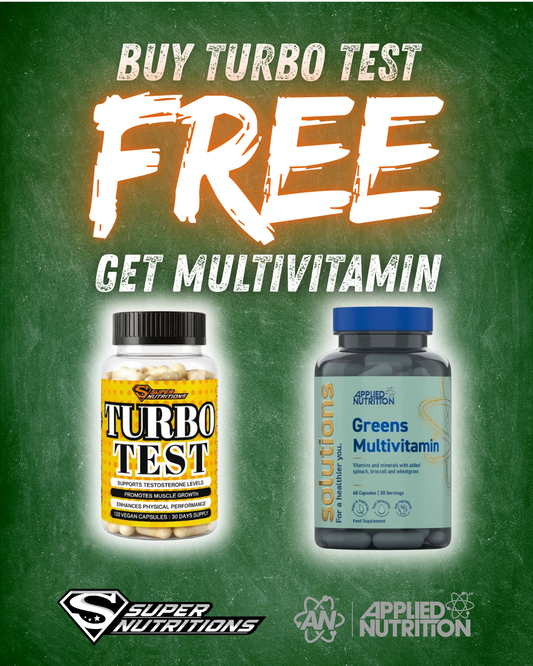 Turbo Test – Complete Male Performance Supplement - 30 days supply