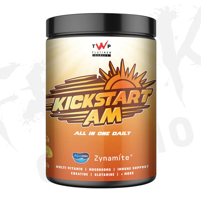 KICK START AM 600g MULTI VITAMIN + MUSHROOMS + IMMUNE SUPPORT + CREATINE + DIGESTION